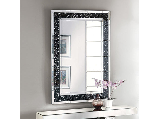 Noor Mirrored & Faux GemStones Wall Decor - Ornate Home