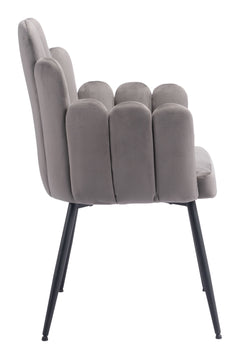 Noosa Gray Dining Chair (Set of 2) - Ornate Home