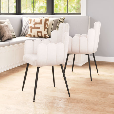 Noosa Ivory Dining Chair (Set of 2) - Ornate Home