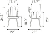 Noosa Ivory Dining Chair (Set of 2) - Ornate Home