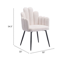 Noosa Ivory Dining Chair (Set of 2) - Ornate Home