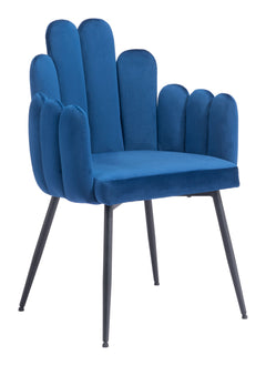 Noosa Navy Blue Dining Chair (Set of 2) - Ornate Home