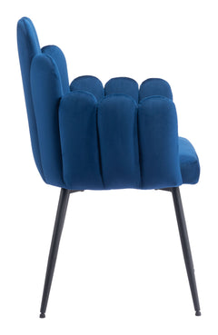 Noosa Navy Blue Dining Chair (Set of 2) - Ornate Home