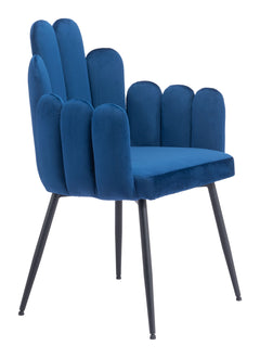 Noosa Navy Blue Dining Chair (Set of 2) - Ornate Home