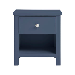 Nora Blue 1-Drawer Nightstand