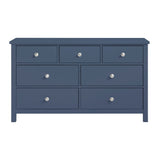 Nora Blue 7-Drawer Dresser - Ornate Home