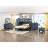 Nora Blue 7-Drawer Dresser - Ornate Home