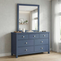 Nora Blue 7-Drawer Dresser - Ornate Home