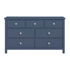 Nora Blue 7-Drawer Dresser - Ornate Home