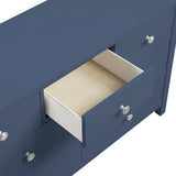 Nora Blue 7-Drawer Dresser - Ornate Home