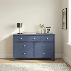 Nora Blue 7-Drawer Dresser - Ornate Home