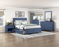 Nora Blue Chest - Ornate Home