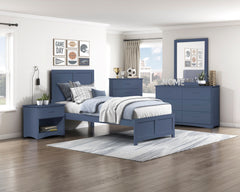 Nora Blue Chest - Ornate Home