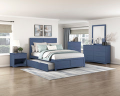 Nora Blue Dresser - Ornate Home