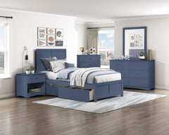 Nora Blue Dresser - Ornate Home