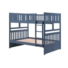 Nora Blue Full Bunk Bed - Ornate Home