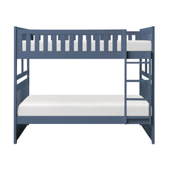 Nora Blue Full Bunk Bed - Ornate Home