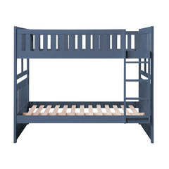 Nora Blue Full Bunk Bed - Ornate Home
