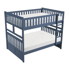 Nora Blue Full Bunk Bed - Ornate Home