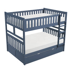 Nora Blue Full Bunk Bed - Ornate Home