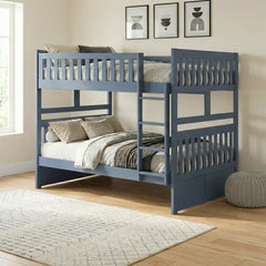 Nora Blue Full Bunk Bed - Ornate Home