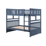 Nora Blue Full Bunk Bed - Ornate Home