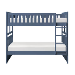 Nora Blue Full Bunk Bed - Ornate Home