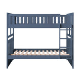 Nora Blue Full Bunk Bed - Ornate Home