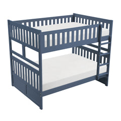 Nora Blue Full Bunk Bed - Ornate Home