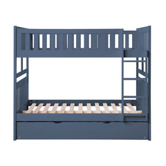 Nora Blue Full Bunk Bed - Ornate Home