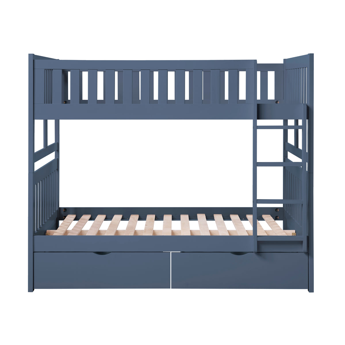 Nora Blue Full Bunk Bed - Ornate Home