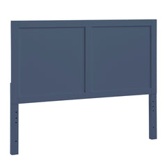 Nora Blue Full Platform Bed - Ornate Home