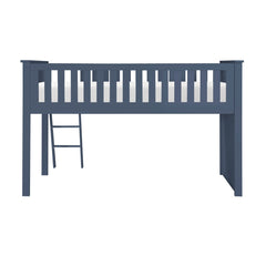 Nora Blue Low Loft Bunk - Ornate Home