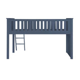 Nora Blue Low Loft Bunk - Ornate Home