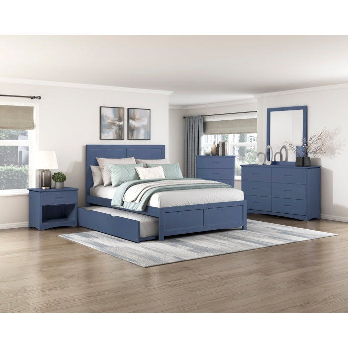 Nora Blue Mirror - Ornate Home