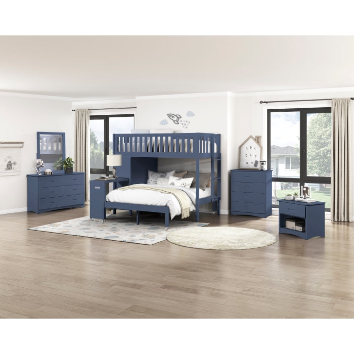 Nora Blue Mirror - Ornate Home