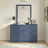 Nora Blue Mirror - Ornate Home