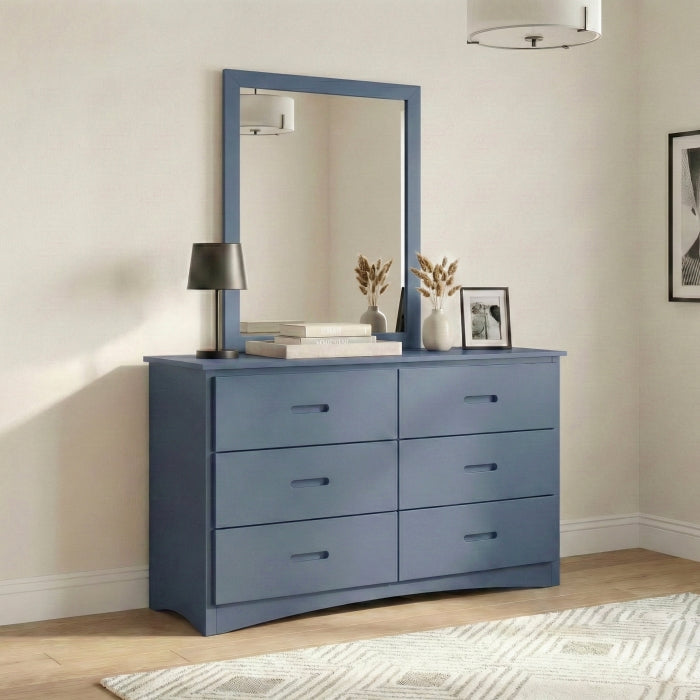 Nora Blue Mirror - Ornate Home