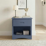 Nora Blue Nightstand - Ornate Home