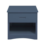 Nora Blue Nightstand - Ornate Home
