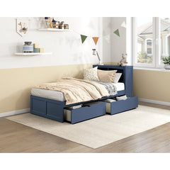 Nora Blue Storage Boxes - Ornate Home