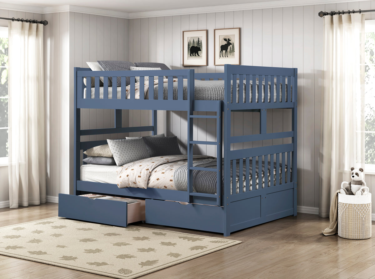 Nora Blue Storage Boxes - Ornate Home