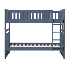 Nora Blue Twin Bunk Bed - Ornate Home