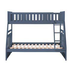 Nora Blue Twin/Full Bunk Bed - Ornate Home