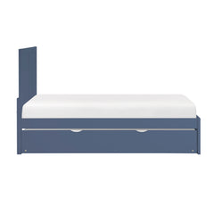 Nora Blue Twin Platform Bed - Ornate Home
