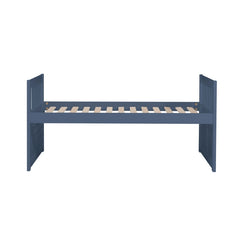 Nora Blue Twin Trundle Bed - Ornate Home