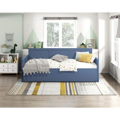 Nora Blue Twin Trundle - Ornate Home