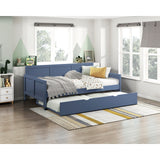 Nora Blue Twin Trundle - Ornate Home