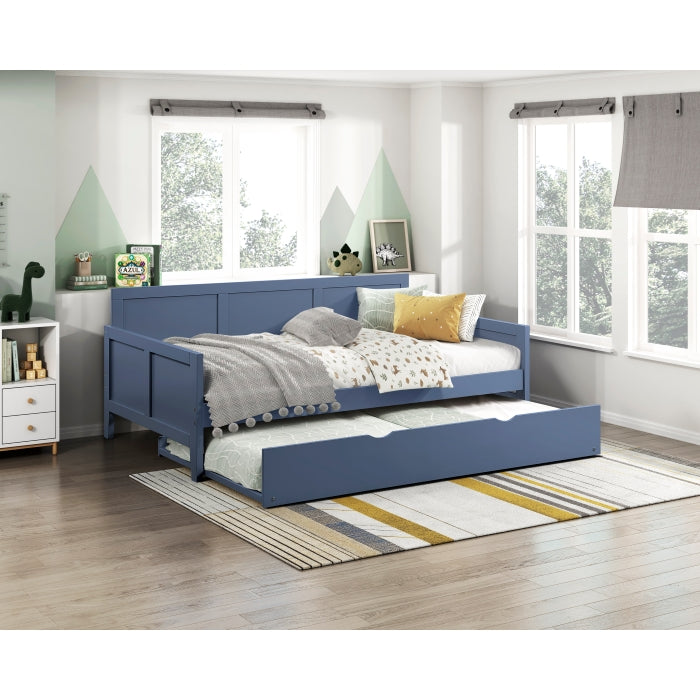 Nora Blue Twin Trundle - Ornate Home