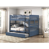 Nora Blue Twin Trundle - Ornate Home
